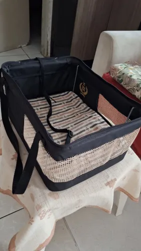 Casinha de viagem de cachorro