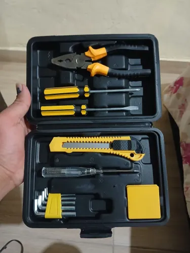 Ferramentas com maleta com 12 peças