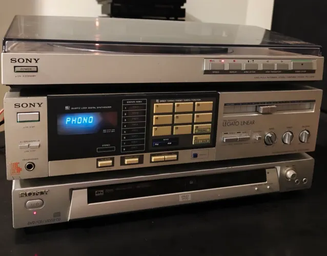Conjunto modulado Sony (sem caixas acústicas)
