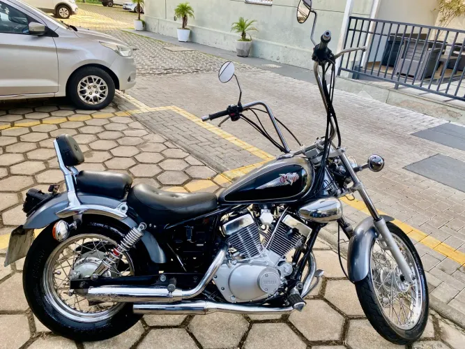 Yamaha Virago 250 2001 - Relíquia, Motor Novo e Isenta de IPVA