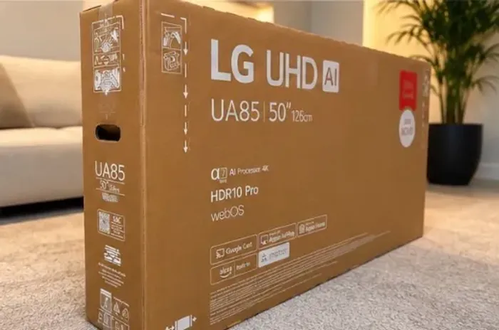 Smart TV LG UHD AI 4K 50? UA85 2025 - HDR10 Pro, webOS, Google Cast e Alexa