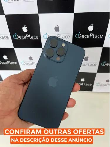 iPhone 15 pro Max 256GB - com garantia e nota.