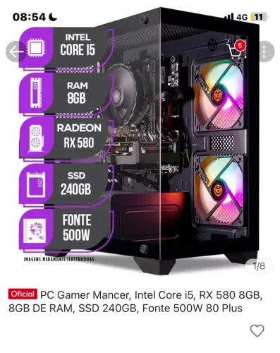 Pc gamer completo