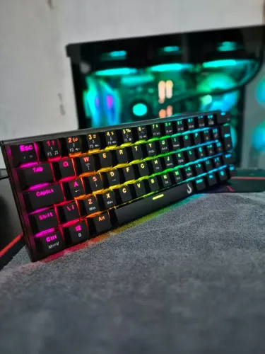 Teclado Mecânico Gamer Rise Mode Nova 02 RGB