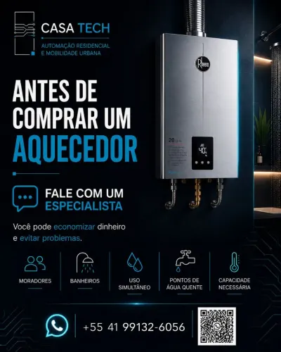 Aquecedores Digitais de Chuveiro