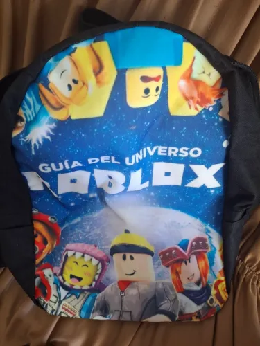 Mochila roblox para.menino tamanho médio. nova!
