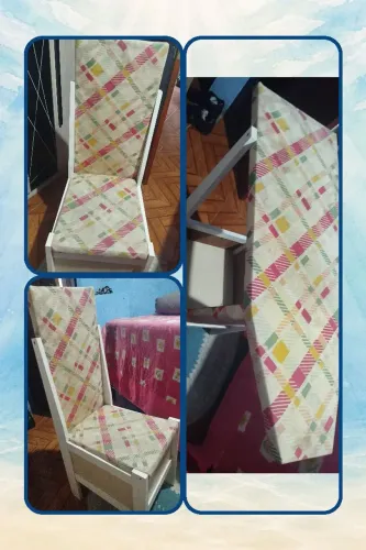 Talba de passar roupa que vira cadeira 