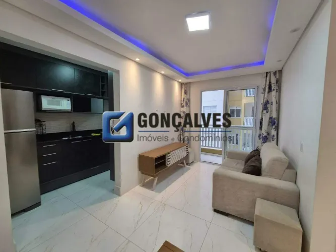 Apartamento mobiliado de 2 quartos para alugar em Santa Terezinha