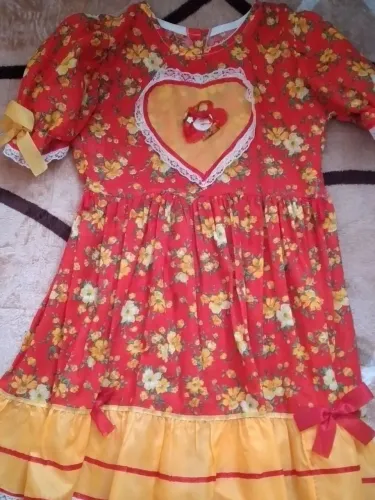 Vestido de caipira 