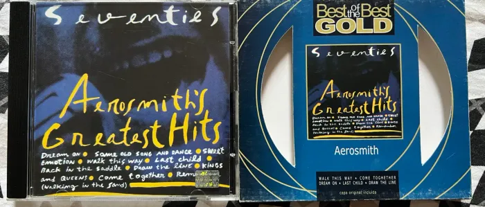 CD Aerosmith Greatest Hits Seventies