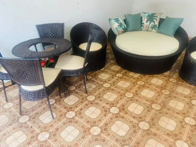 Jogo de mesa e Chese de área externa