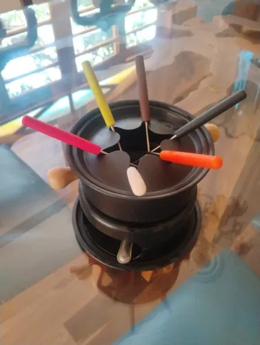 Panela de Fondue - 11 Peças