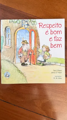 Livro respeito é bom e faz bem capa mole sem marcas de uso