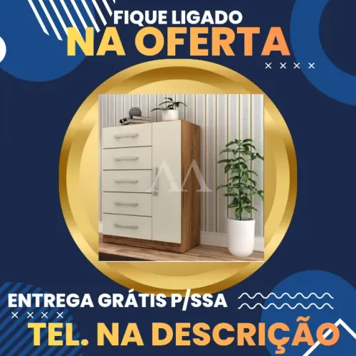 Cômoda com Sapateira Entrega Hoje Grátis para Salvador / Pague ao Receber