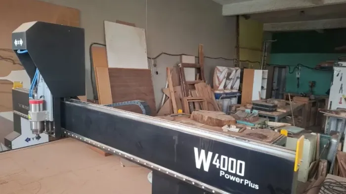 CNC Router Industrial W4000 Power Plus 4m Servo NEMA 34
