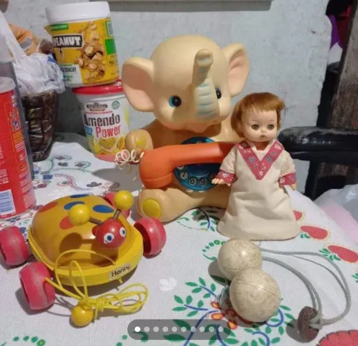 Kit brinquedos retrô