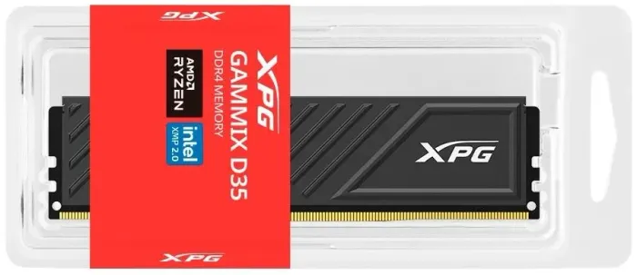 Memória RAM XPG Gammix D35, 8GB, 3200MHz, DDR4, CL16, Preto