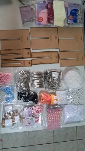 Material para fazer laços infantil ou adulto