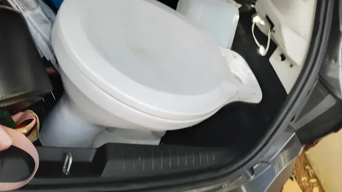 Vaso sanitário sem a caixa acoplada 