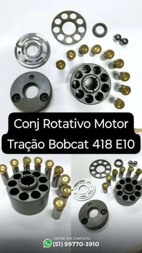 kit Reparo Hidraulico Motor de Tração Bobcat 418 E10