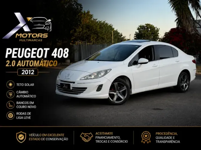 Peugeot 408 Sedan Feline 2.0 Flex 16V 4P Aut. 2012