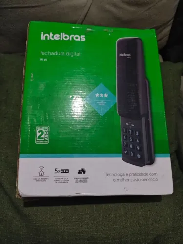 echadura Digital de Sobrepor com Senha FR10 Intelbras
