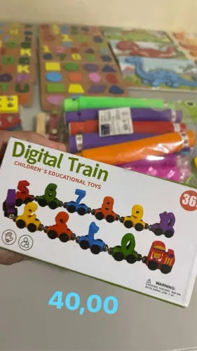 Trem de números 