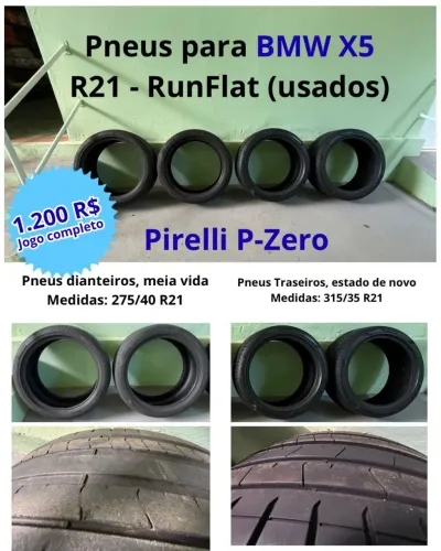 Pneu em ótimo estado