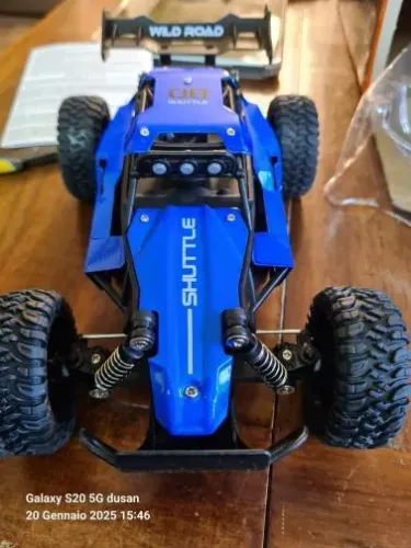 Carro De Controle Remoto Alta Qualidade Azul (Original e Lacrado)