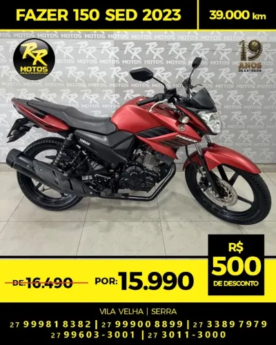 Moto Yamaha FAZER 150 SED 2023