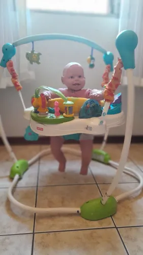 Jumperoo Fisher-Price Centro de Atividades para Bebê