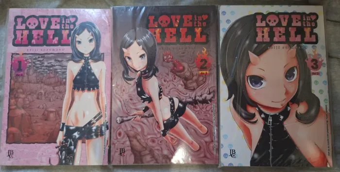 Coleção mangá Love in the Hell 1 ao 3 (Completo)