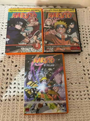 Coleção DVD Naruto 