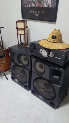  Sony Shake 5 é um mini system de alta potência (2000W RMS / 2400W max) - EQUIP. DE SOM.