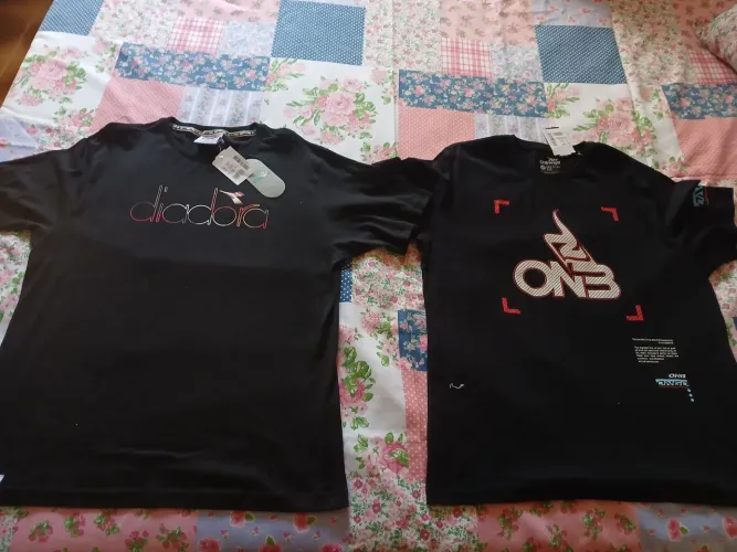 Camisetas Diadora e Onbongo G e GG novas