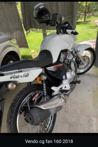 Vendo Moto CG 160 flex branca