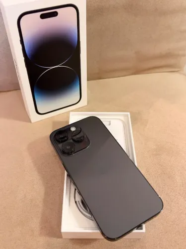 iPhone 14 Pro 256GB Preto excelente condição - 79% bateria