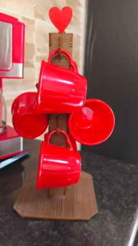 Conjunto de xícara café para decoração