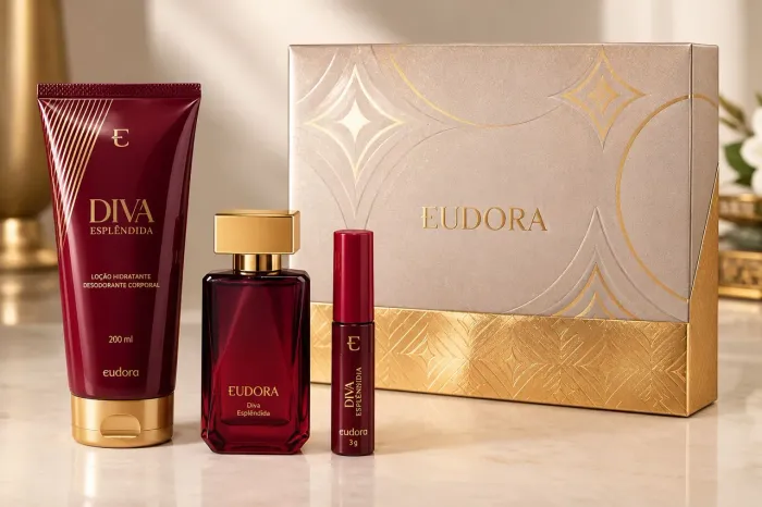 Kit Eudora Diva Esplêndida Colônia e Hidratante
