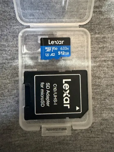 Cartao de memoria microSD 512gb 633x A2 V30 Original Lexar