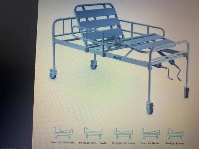 Cama Hospitalar Lacrada, nunca usada