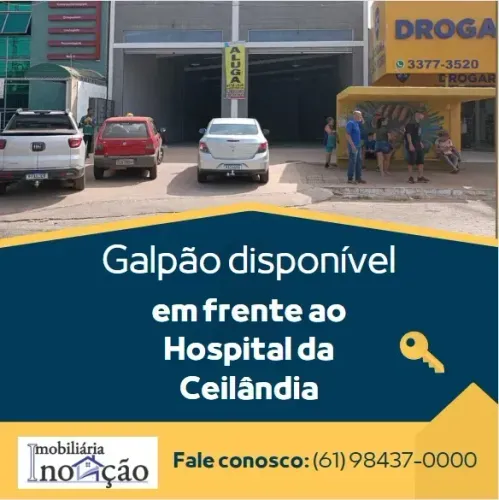 Galpão/Depósito/Armazém para aluguel com 140 metros quadrados em Ceilândia Sul - Brasília
