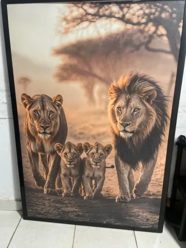Quadro de leão