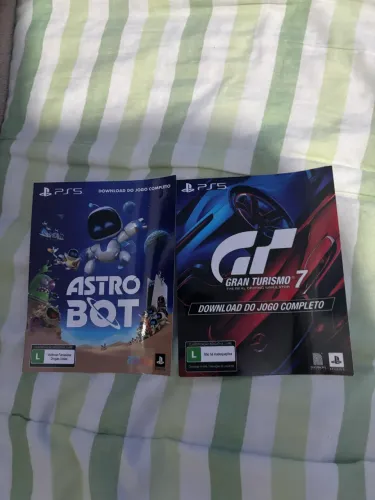 VENDO JOGO ASTROBOT E GRAN TURISMO 7