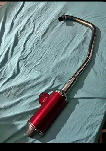 Escapamento gmoto com reparo do dore