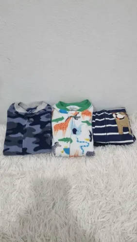 Lote Macacões Menino Carters 18 meses