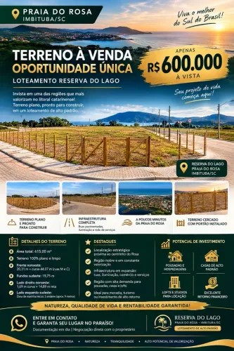 Terreno praia do Rosa
