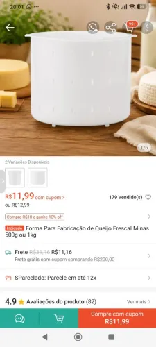 galão de leite,forma de queijo, presas