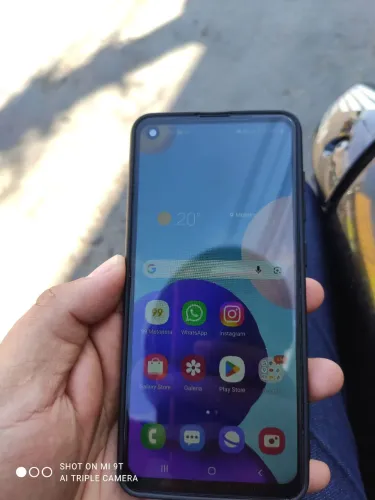 Celular A21S semi novo