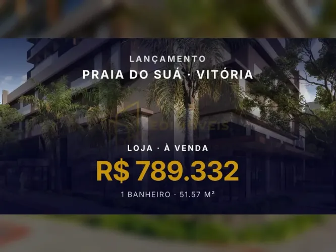 Aproveite a chance! Loja comercial na Praia do Suá